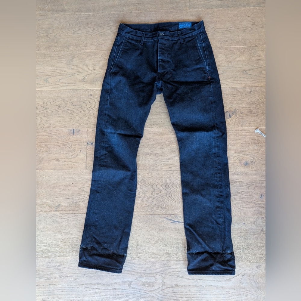 Imogene And Willie Jeans Straight Cut Dark Blue 32